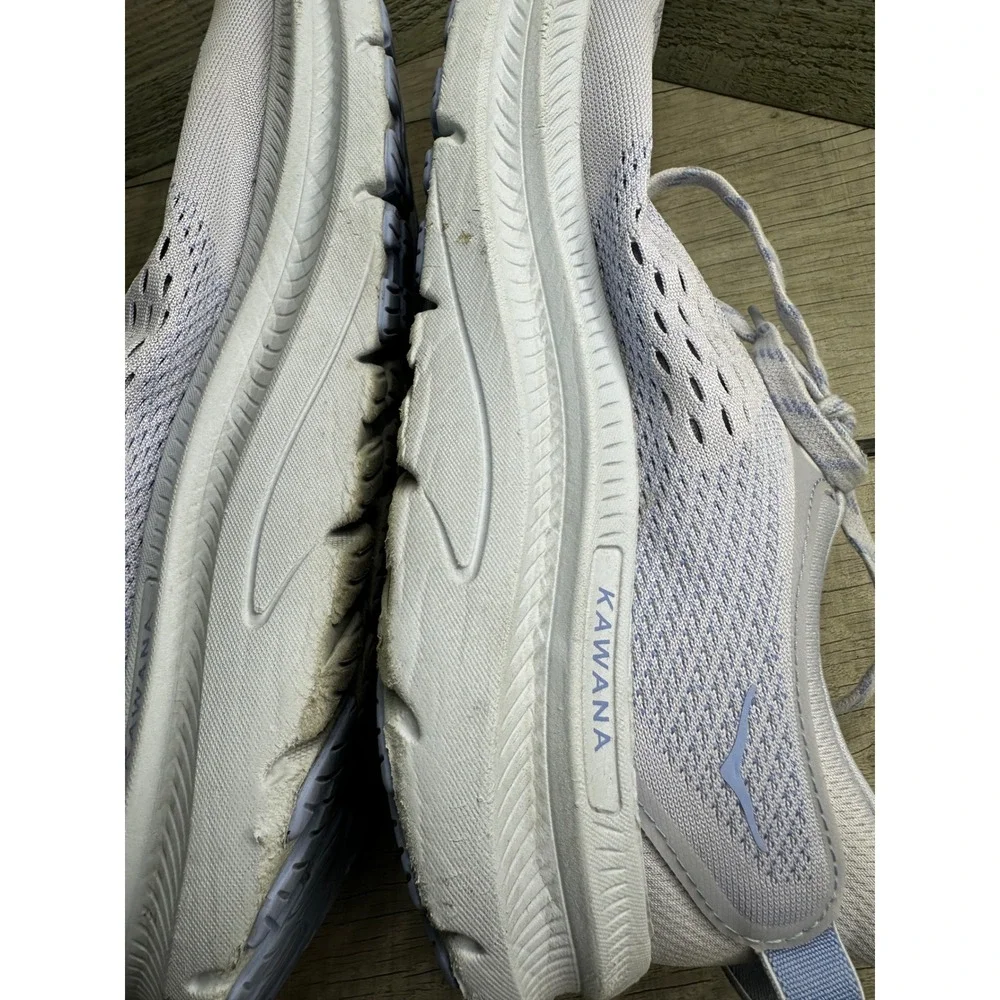 Hoka Kawana 2 Lavender White Running Shoes Womens 9.5 1147913 ERM